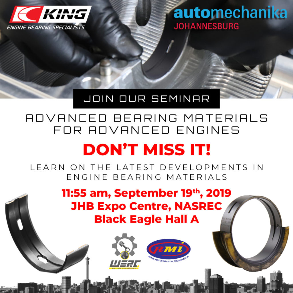 Automechanika Johannesburg Presentation Advanced Bearing Materials for
